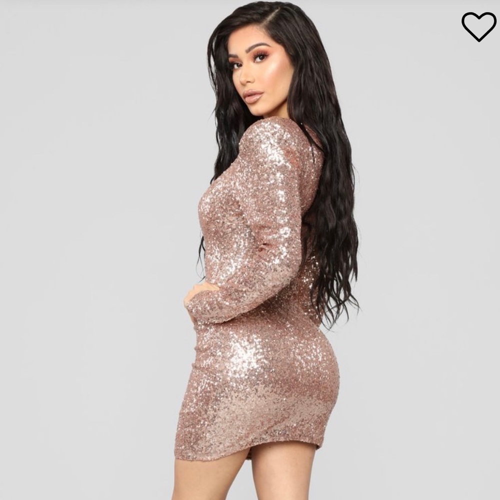 Gold Dress - Picture 2 of 3